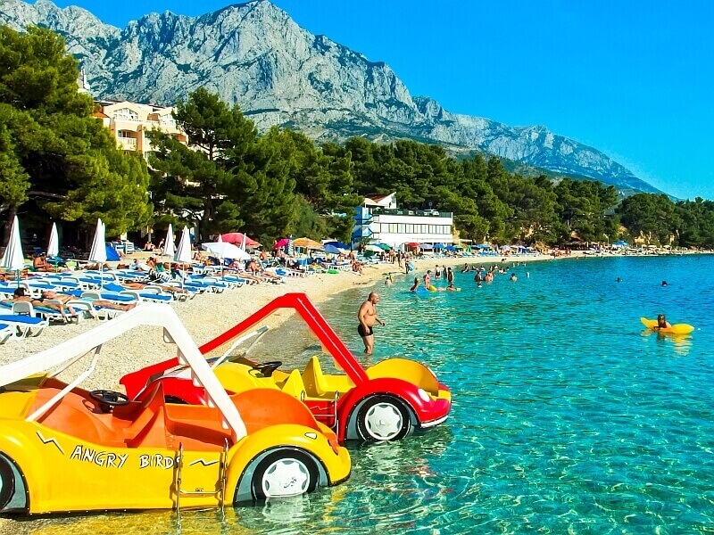 Baška Voda beach